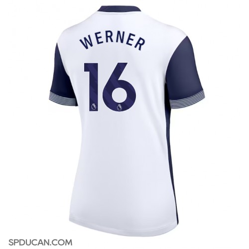 Zenski Nogometni Dres Tottenham Hotspur Timo Werner #16 Domaci 2024-25 Kratak Rukav